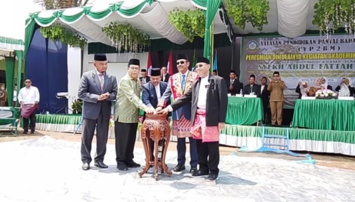 Ketum YP2BM Sampaikan Harapan Saat Peresmian Kegiatan Akademik STAI Syekh Abdul Fattah Natal