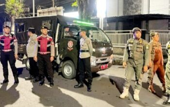 Ciptakan Kondusifitas, Polres Bondowoso Gelar Patroli Skala Besar Bersama 3 Pilar